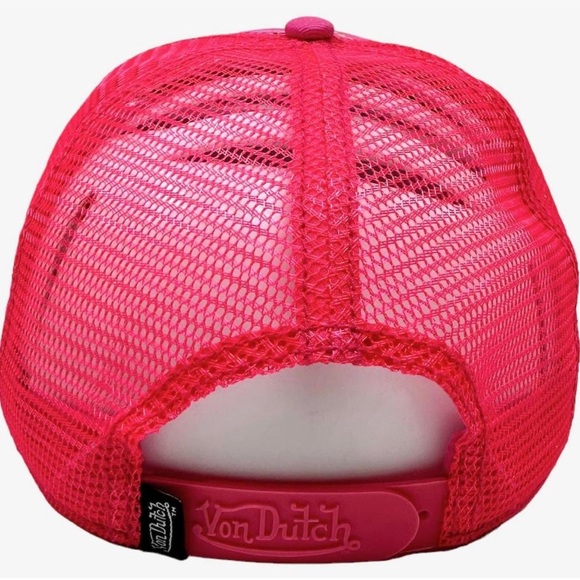 Von Dutch pink trucker hat - Picture 4 of 7